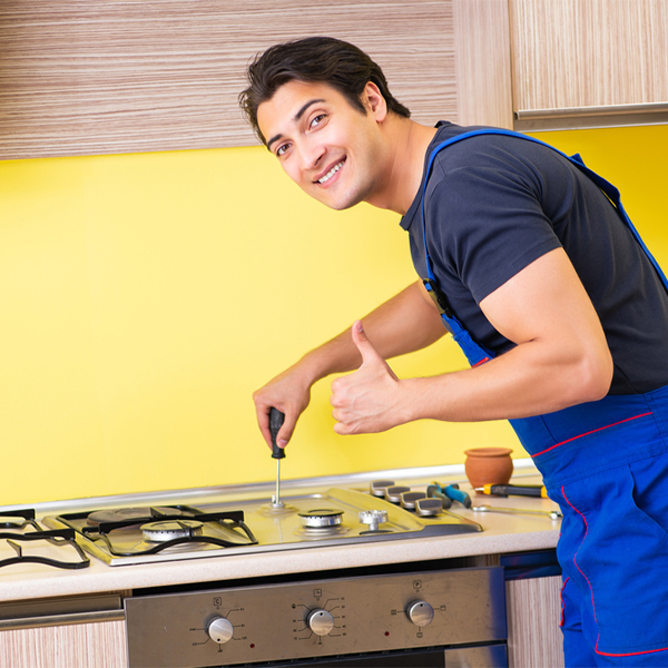 what are your typical service costs for stove repair in Raymond